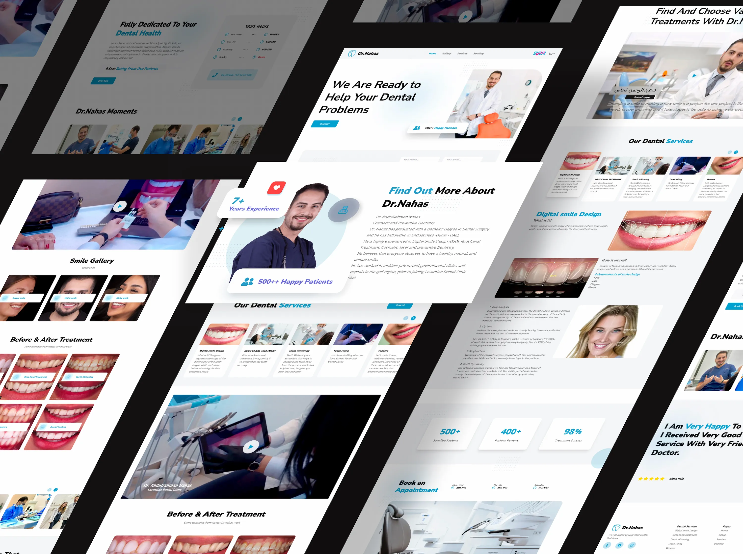 After our website redesign, Dr. Nahas's patient appointments increased 3 times